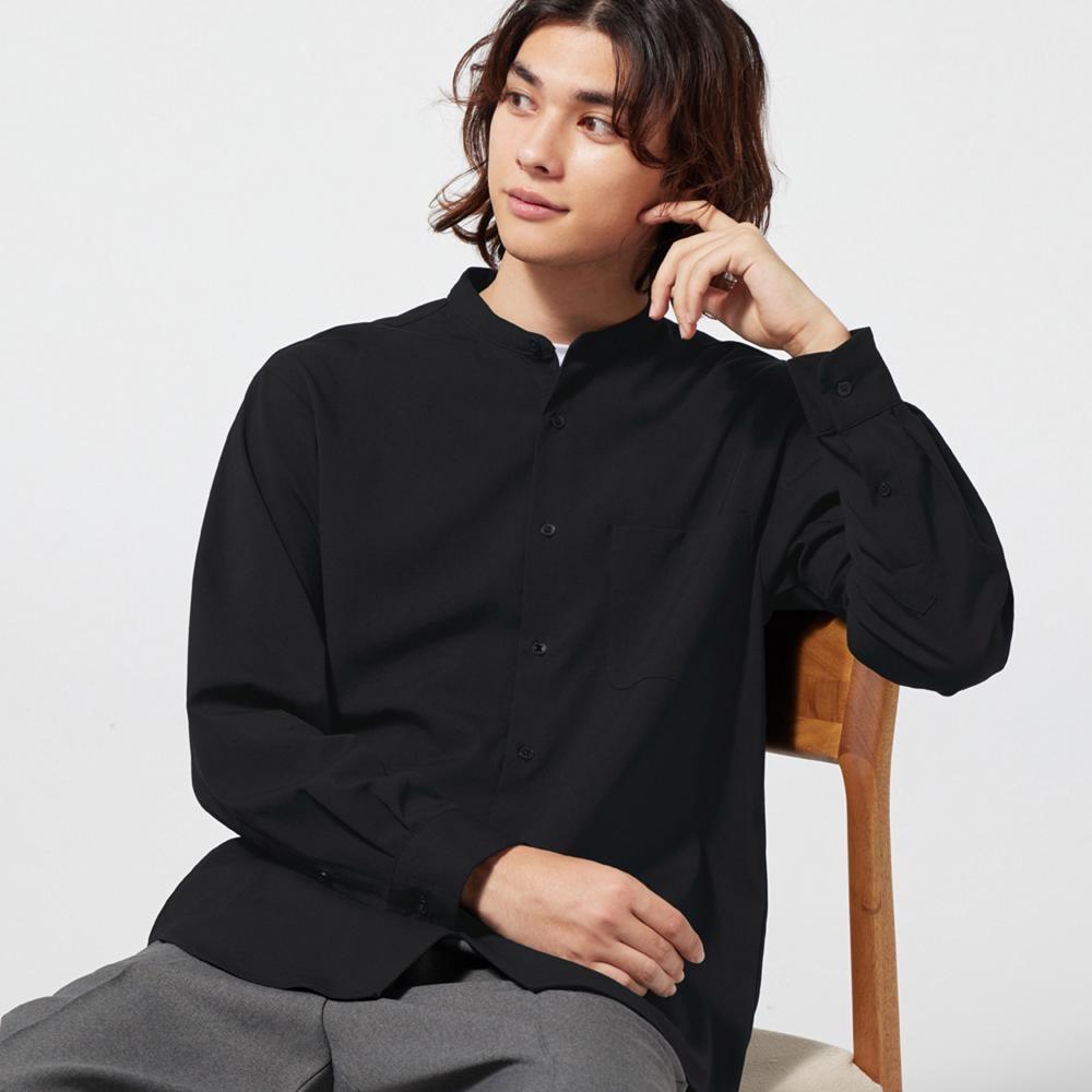 

рубашка с воротником-стойкой GU (длинный рукав)