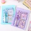 12-in-1 Complete Stationery Set Dreamy Butterfly Ballpoint Pen Portable Correction Tape  Students