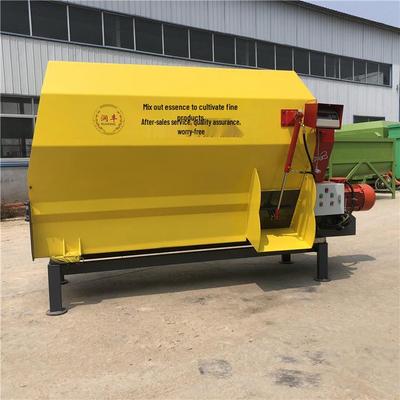 Double-Shaft TMR Mixer: 8 Cubic Forage & Silage Blender for Cattle and Sheep