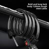 Bicycle Lock With Code Key Locking System For Mountain And Road Cycling Security