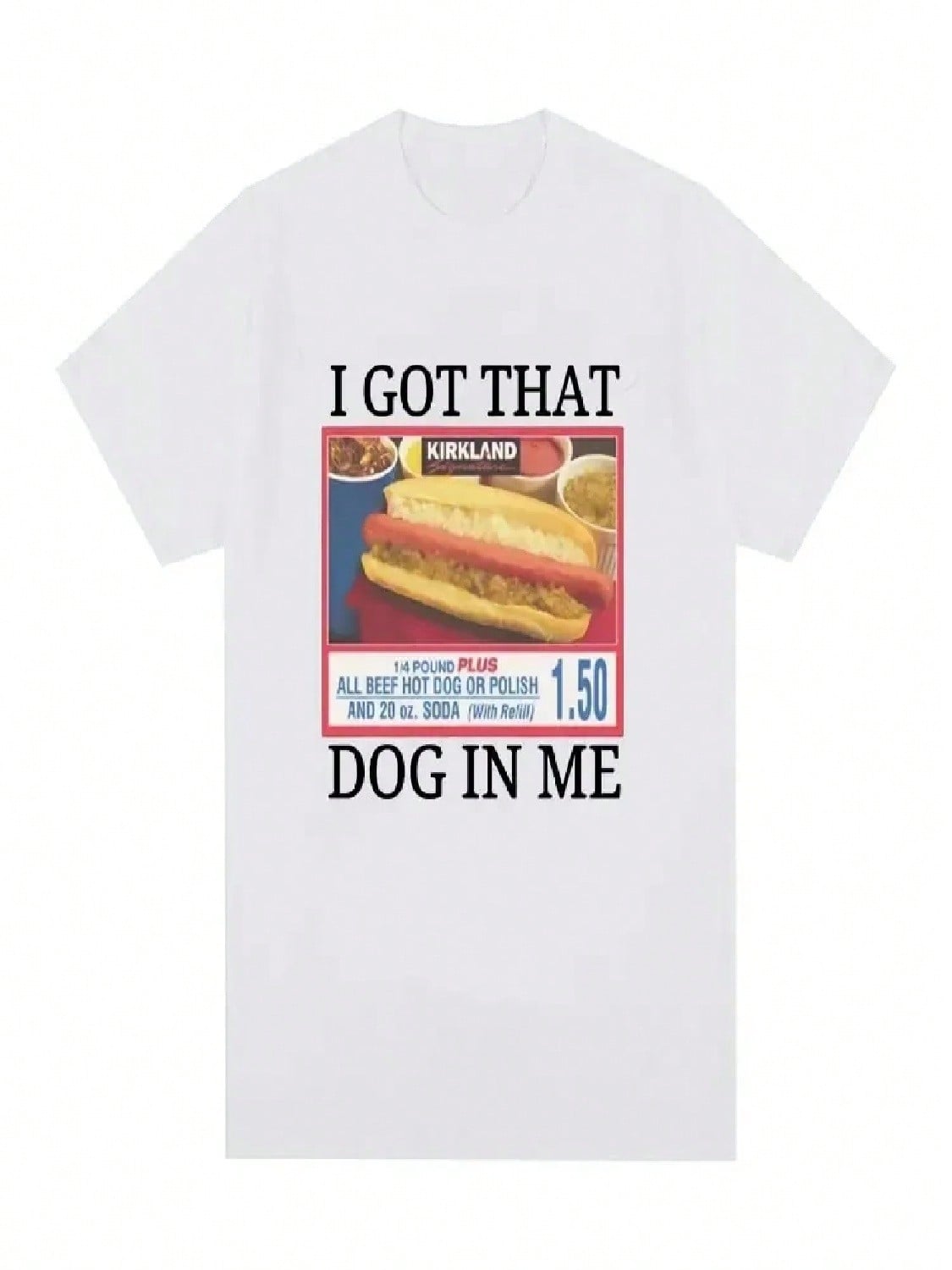 My Heart s Dog Costco Graphic T-Shirt Funny  Hot Dog Women s Vintage Style Short Sleeve TShirt Graphic Aesthetic Clothes S разноцветный