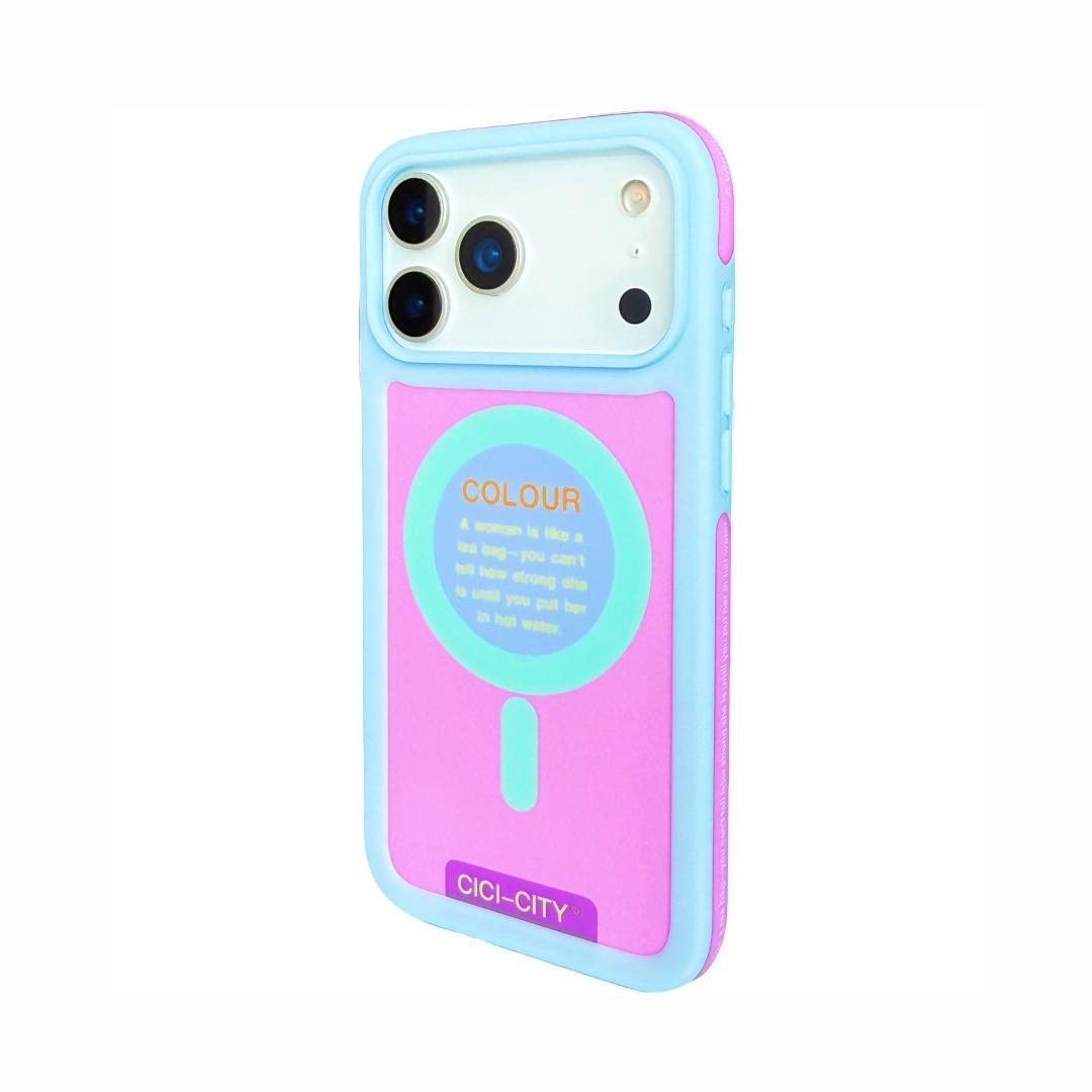 

Роскошный чехол Magsafe конфетного цвета для iPhone 17 Air 16 Pro 15 14 13 16 Pro Max Plus Цвет Дофаминовый Магнитный Беспроводная Зарядка Чехол iPhone 17 Pro Max