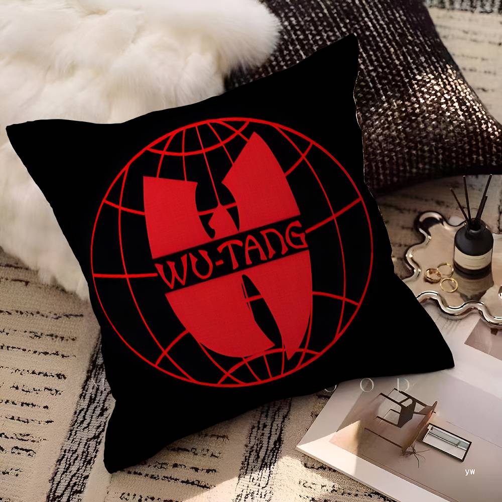 W-Wu-T-Tang C-Clan Group Cushion Cover Decorative Pillow Sofa Home Decor Case Pillow Cases