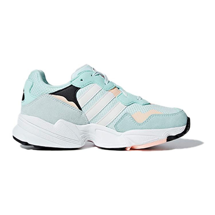 Adidas Originals Yung 96 Breathable Low top Casual Shoes Light Blue White Teenagers F35272