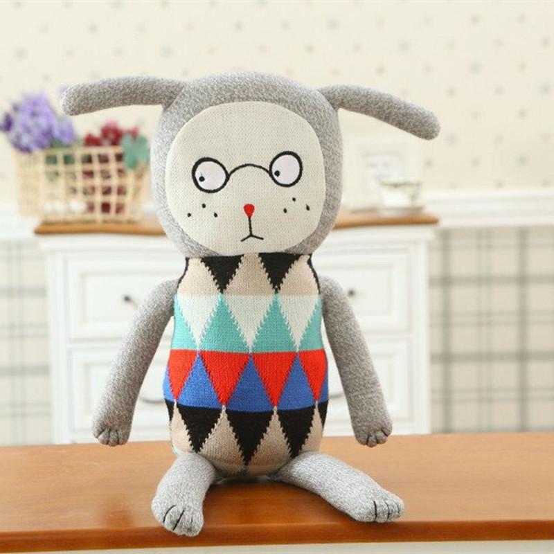 Lucky Boy Sunday Plush Rabbit Toy With Pp Cotton Filling For Kids And Collectors