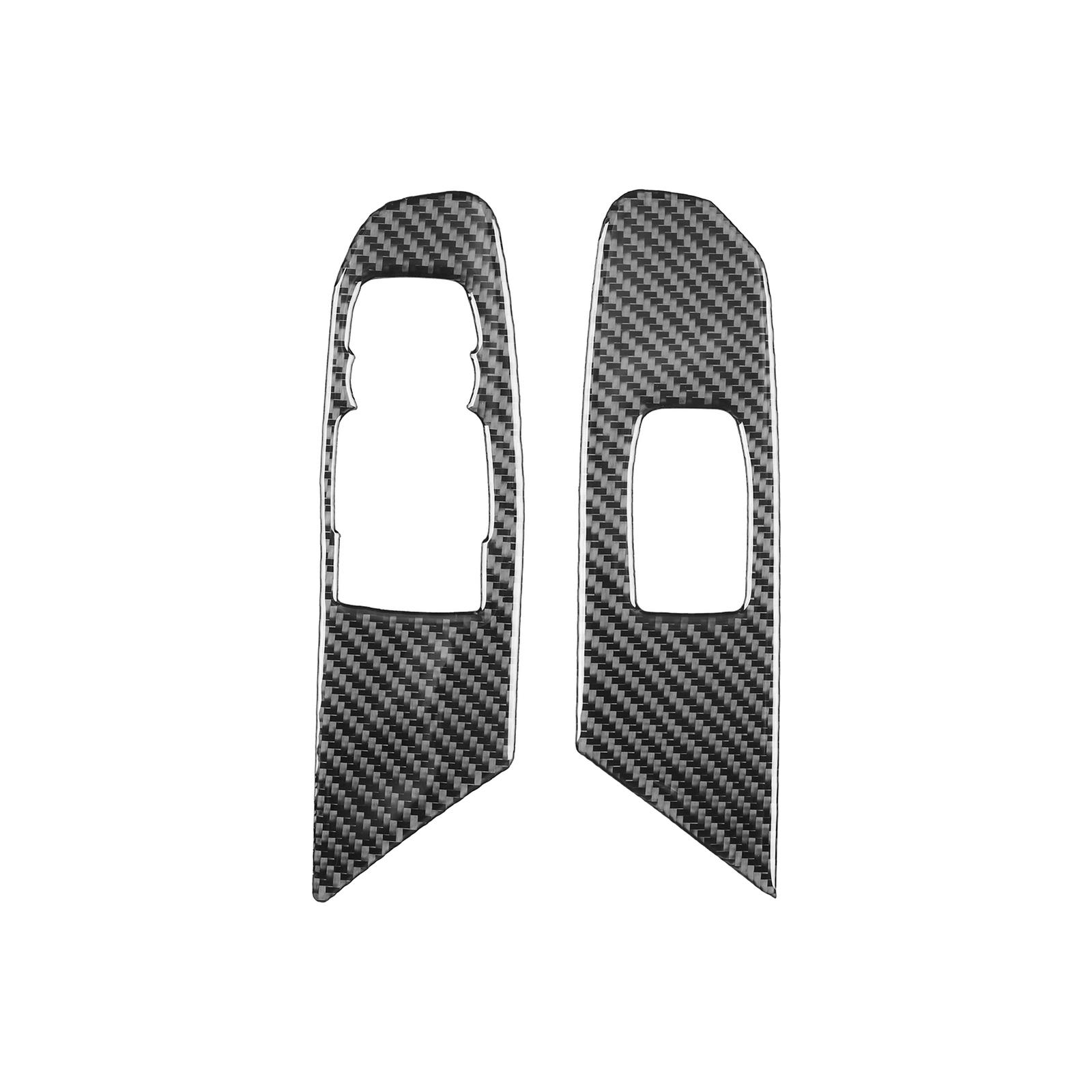 Carbon Fiber Power Window Switch Trim for Chevrolet Corvette C8 -24