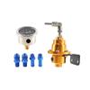 Universal Adjustable Fuel Pressure Regulator with Gauge Kit  Vehicle Refitting Fuel Supercharger Regulating Valve 6 Colors