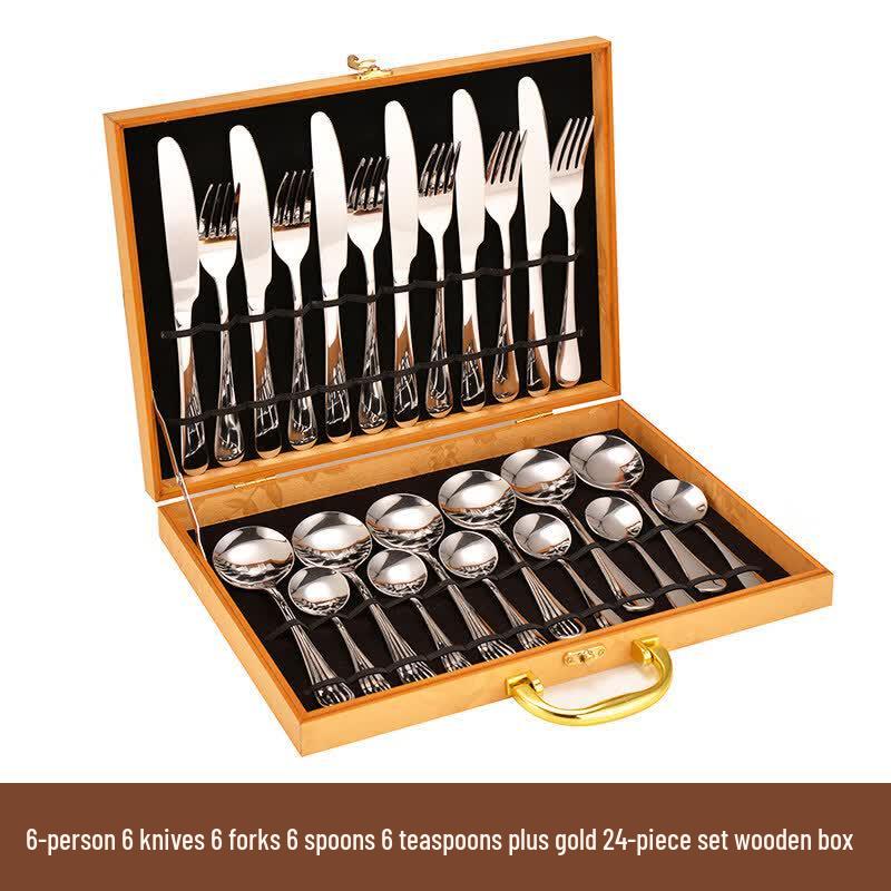 Stainless Steel Western Tableware Set