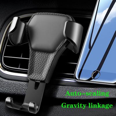 Support de téléphone portable pour voiture, fixation par gravité, anti-chute, non magnétique, pour iPhone 11, XS, X, Samsung, Xiaomi