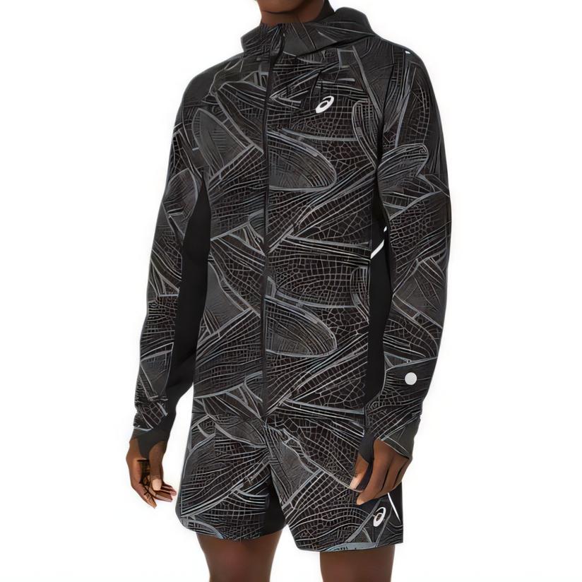 ASICS LITE SHOW Jackets Men s Performance Black Hooded Moderate Other 2011D361-001 S