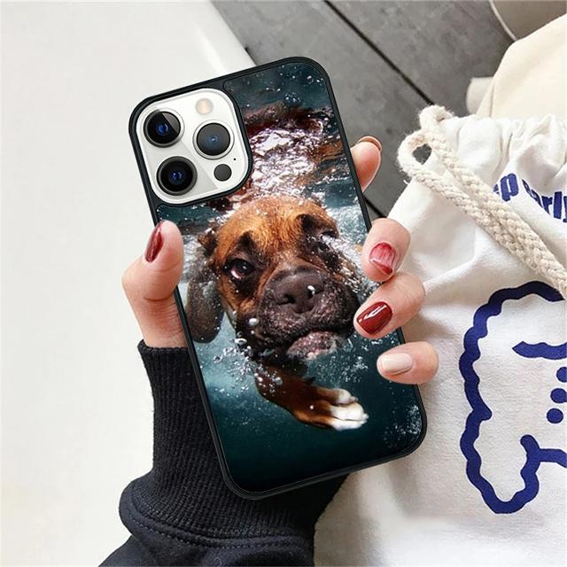 Boxer Dog Puppy Puppies Design Phone Case Cover For iPhone 17 Air 15 16 Pro Max 14 13 12 11 Pro Max Plus Coque