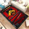 Gamer Theme Print Small Rug Controller Console Pattern Carpet for Gaming Room Decor Bedroom Hallway Balcony Entrance Doormat