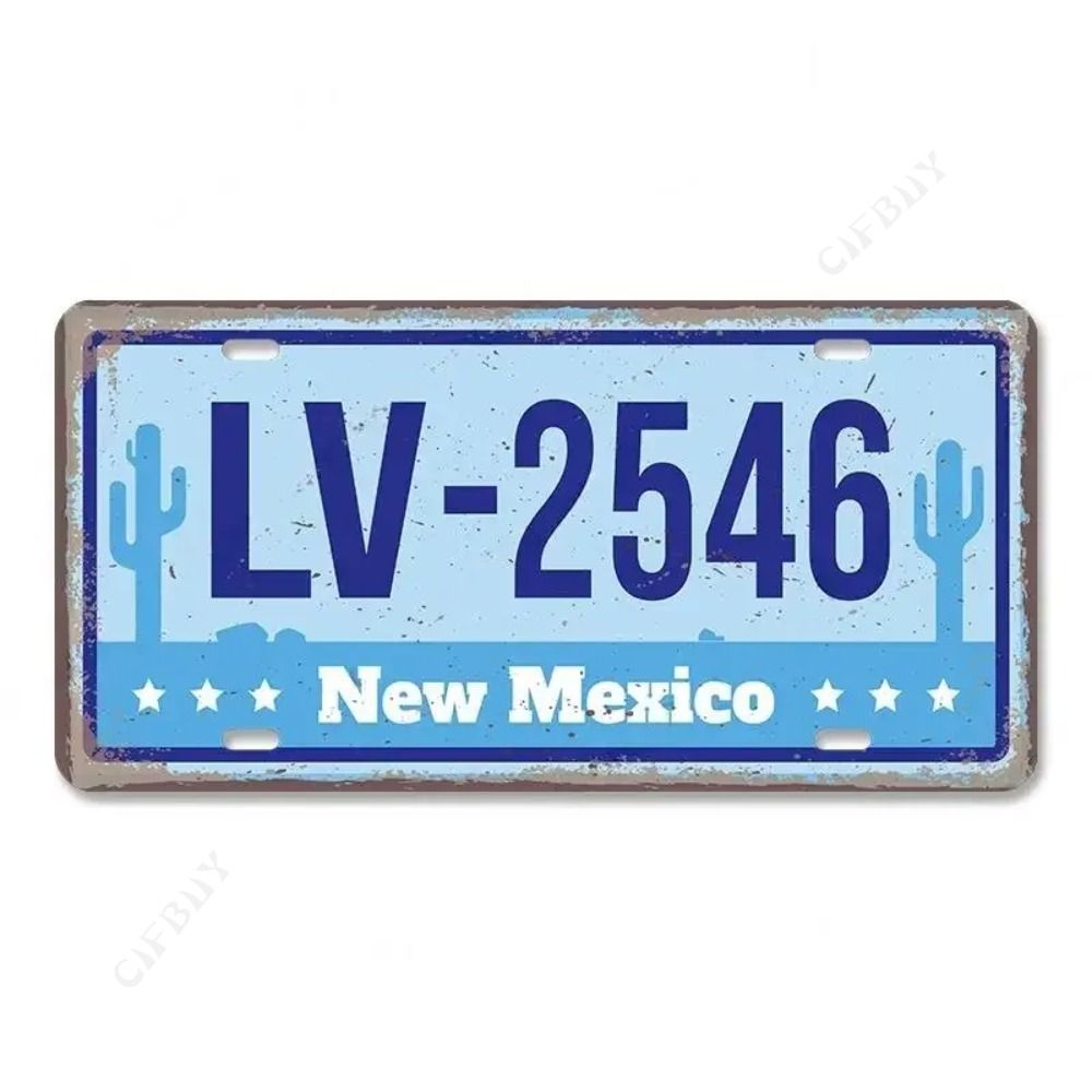 Vintage Car Retro Metal Tin Signs