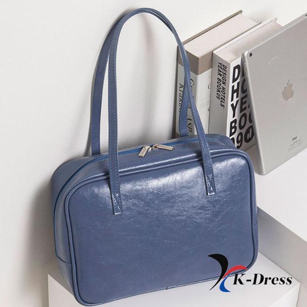 

Щоденна сумка з м’яким відділенням (4 кольори) 31.5x23x10cm синій