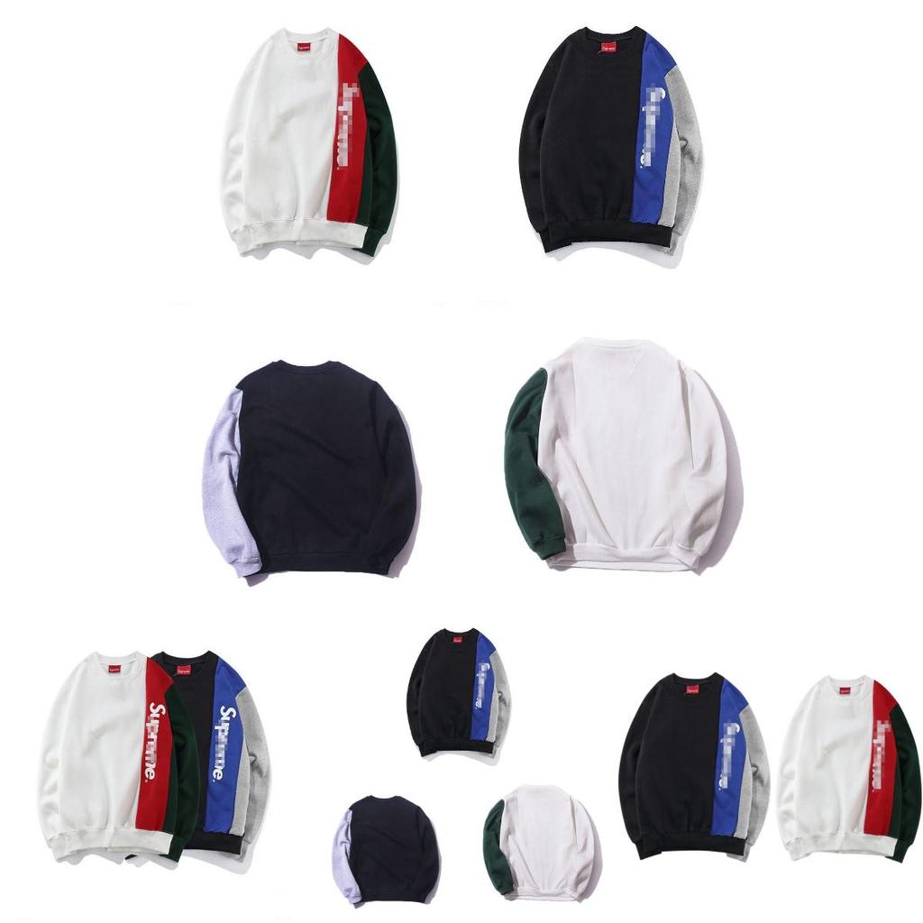 Supreme Letter Print Sweatshirt For Men Casual Sports Wear Fashion