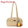Pu Material City Style Small Crossbody Bag With Zipper Closure And Inner Pockets For Work