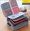 Japanese Style Multi-layer Travel Document Bag: Large Capacity Passport & Card Holder with File Organization