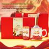 High-quality Ceramic Mug Gift Set with Lid & Filter - Large Capacity Commemorative Cultural Gift Cup