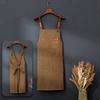 Canvas Waterproof Professional Kitchen Apron Woodworking Apron Art Apron, Fit Cafe Bar Shop Beauty Nails Studios Uniform WQ001