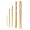 Drift Punch Set 1/4inch 3/8inch 1/2inch Knurled for Automotive Repair Gas Widely Used Good Grip Brass Drift Punch Tool