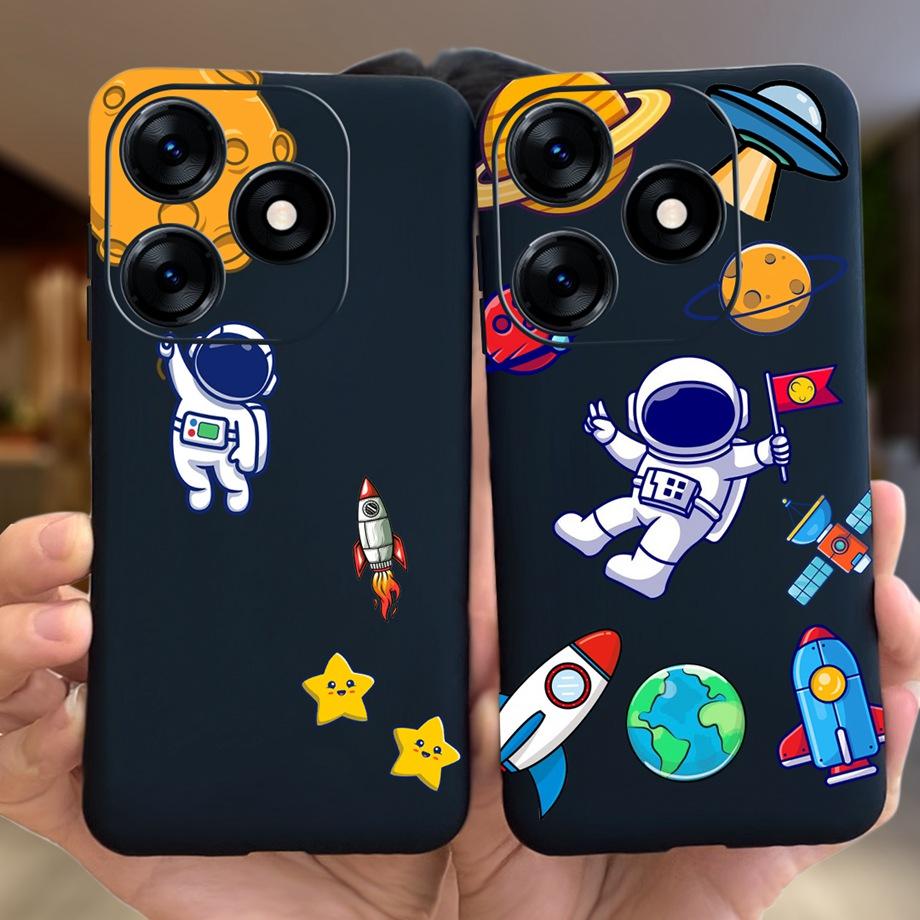 Black Cool Pattern Capas For Tecno Spark 10 Pro Case Slim Soft Silicone Luxury Back Cover For Tecno Spark 10C Spark10 Coque Etui