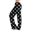 Pantaloni de acasă imprimați peste tot pentru femei Pantaloni de pijama de dormit Pantaloni lungi Pantaloni de pijama Pantaloni de yoga