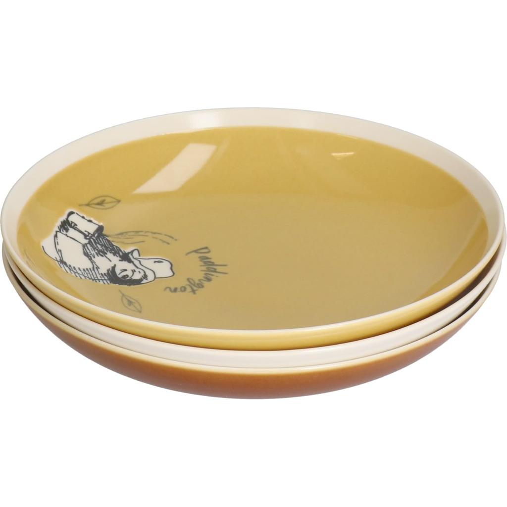 Yamaka Shoten Paddington Dish Set Curry and 21cm Diameter X 4cm Depth Microwave and Dishwasher Perfect As a Gift or Wedding Made In "Slow Living"