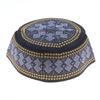 Muslim Prayer Kufi Cap With Exquisite Gold Embroidery And Soft Breathable Fabric Perfect For Eid Daily Prayer Religious