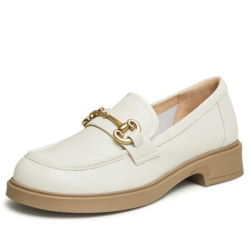 TEENMIX Women's British Style Slip-On Loafers