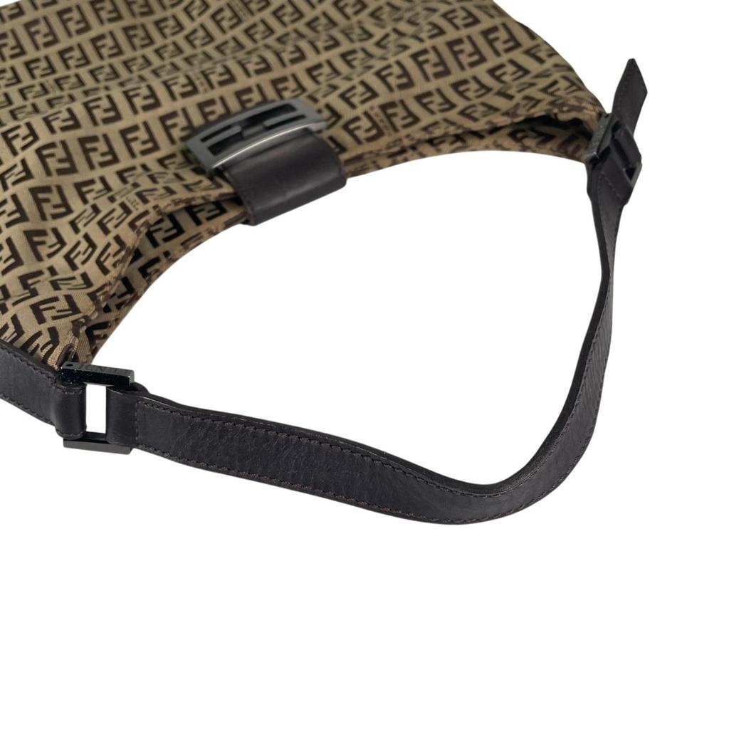 FENDI Zucchino Handbag beige Women used
