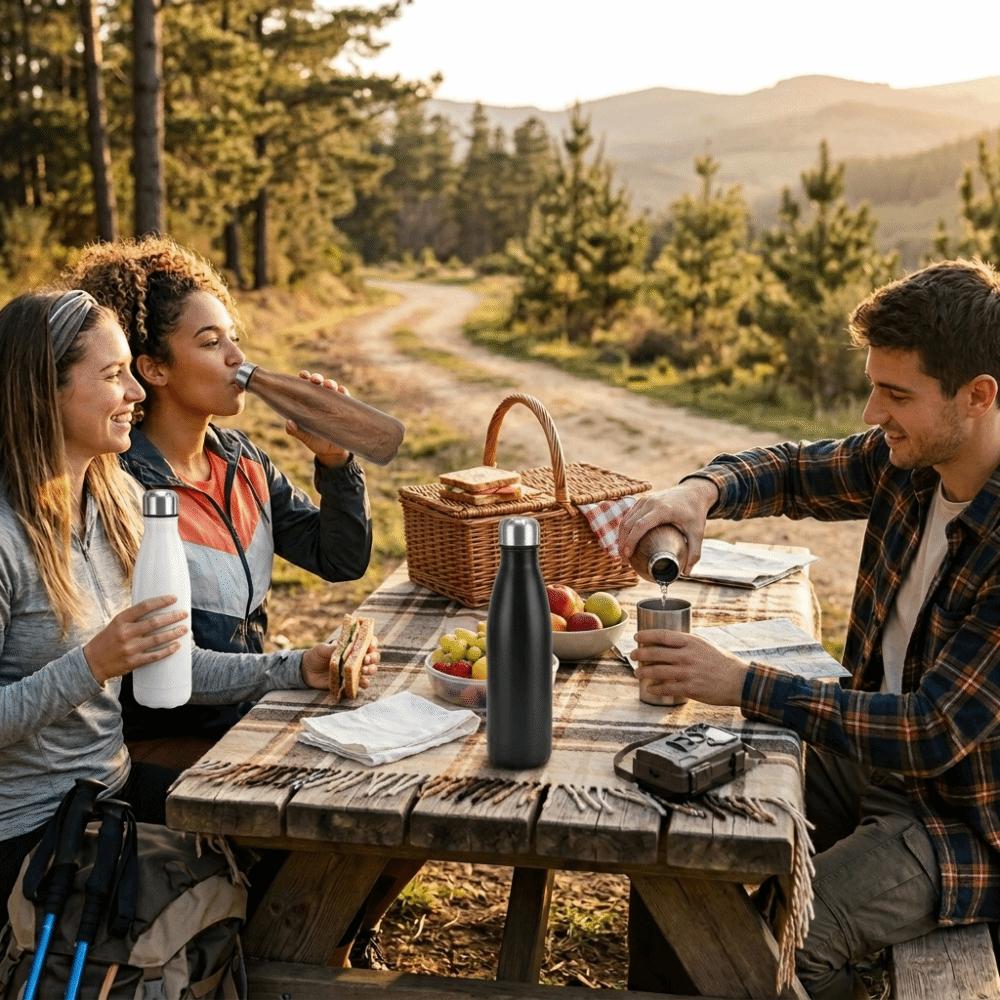 

Double Wall Thermos Rustless Steel Cola Tumbler Heat preservation Drink Bottle Outdoor Sports