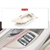 Car Rear Window Lift Switch Bezel Cover For Mercedes Benz E300 E Class W213 2016-2021 Auto Interior Trim Replacement Parts OE 21
