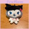 Kuromi Melody Cinnamoroll Hello Kitty Pochacco Plush Keychain With Pp Cotton Filling For Kids