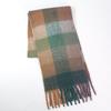 Imitation Cashmere Scarf for Women Winter  Men's Scarf  Autumn and Winter Thick Wool Tassel  Versatile New Plaid Scarf