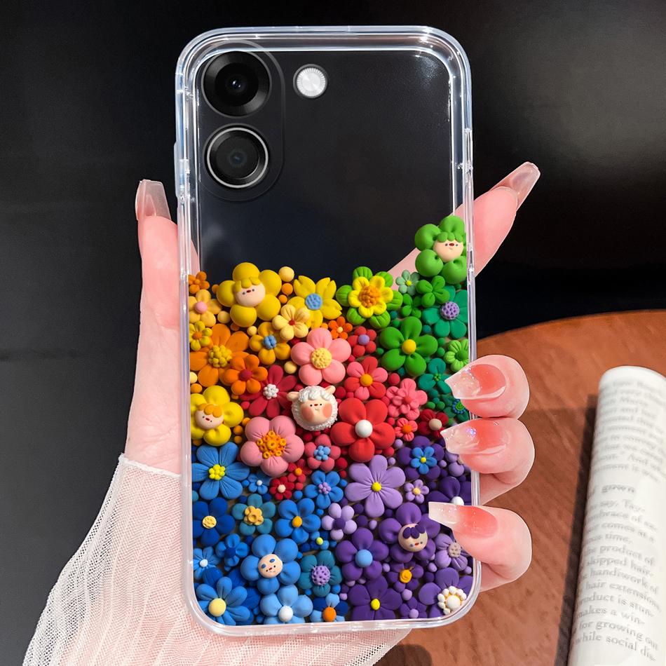 For Poco X8 Pro Max 5G Phone Case Leisure Style Soft Cover Transparent Silicone Funda For Poco X 8 Lightweight Anti Drop Bumper
