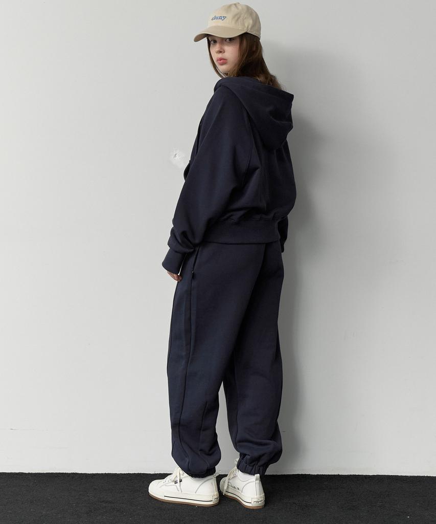 CLUNY Sweat Jogger Pants - Navy