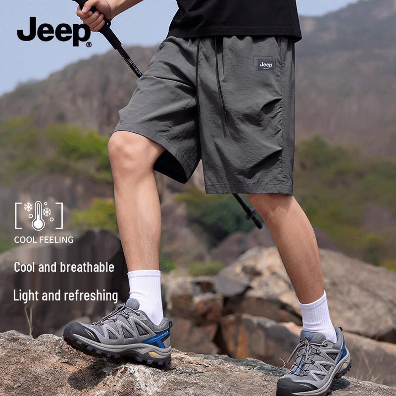 

Jeep Men s Breathable Summer Casual Shorts M