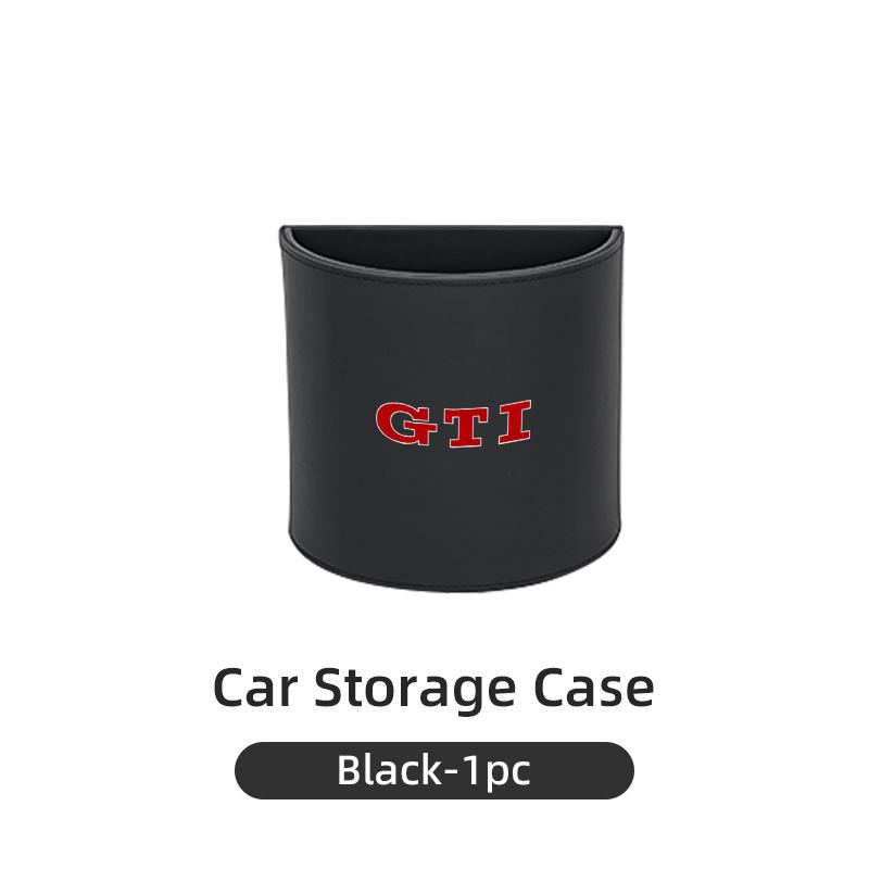 

2026 Hot For Volkswagen VW Car Trash Can Bin Organizer Hanging Garbage Storage Box For Volkswagen VW GTI Polo Bora Golf Jetta La