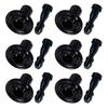 Aluminum Decorative Rivet Screws 6 Pack For Motorcycle Frame Cover Anodized Easy Installation