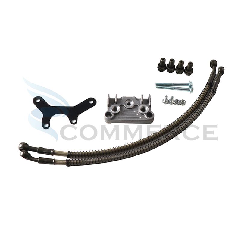 Motorcycle Oil Cooler Radiator Engine Cooling Universal For 50 70 90 110 125 140cc Dirt Pit Bike Monkey Moto Quad ATV Motocross