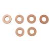 6Pcs Copper Shim Clip Washer Nozzle Copper Washer Gasket F00VC17503