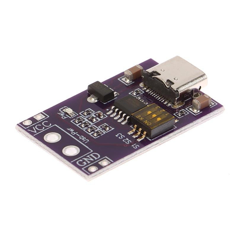 1Pcs Pd/Qc/Afc Fast Charge Decoy Trigger Support 5V 9V 12V 15V 20V Fixed Voltage Output Type-C Usb For Phone And Solar