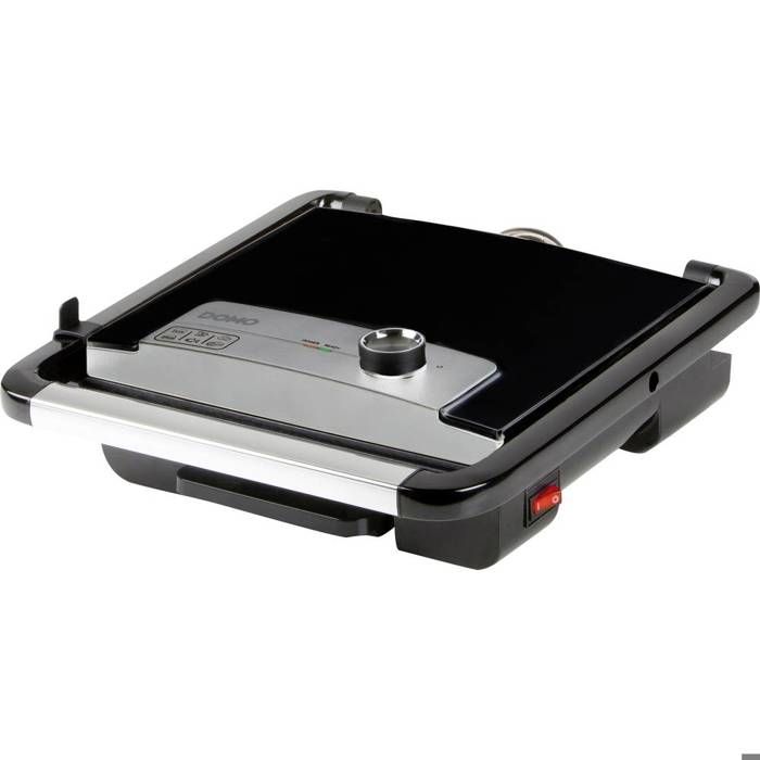 DOMO DO9245G électrique Grill multifonction voyant lumineux, rabattable, revêtement anti-adhésif