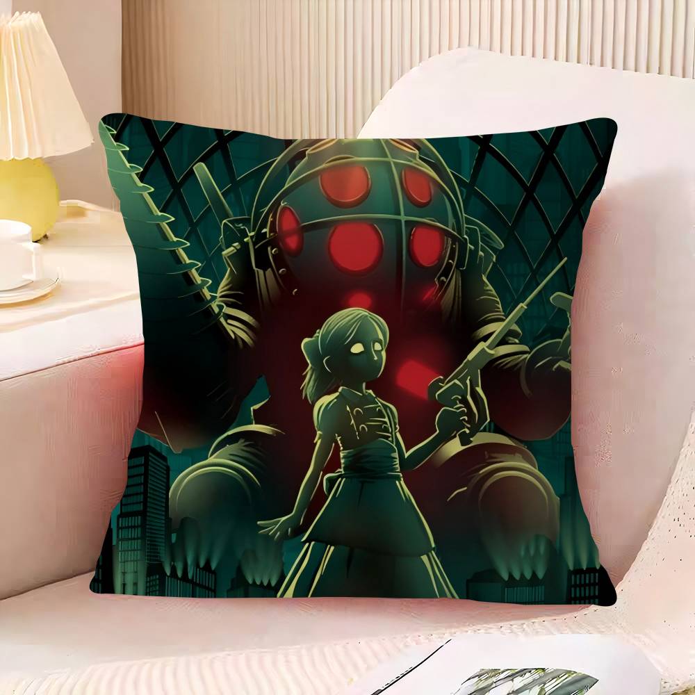 B-BioShock I-Infinite Polštář Potah na polštář Povlak na polštář Obývací pokoj Pohovka Domácí dekorace Na míru