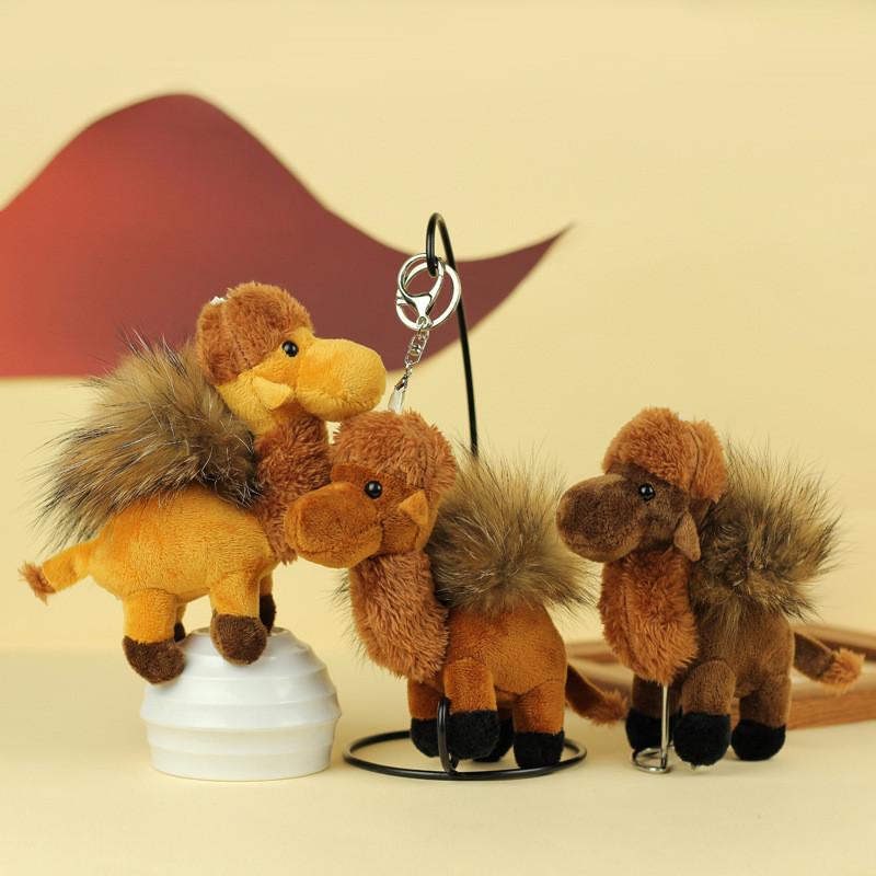 Adorable Plush Camel Toy Perfect For Souvenir Or Travel Bag Accessory