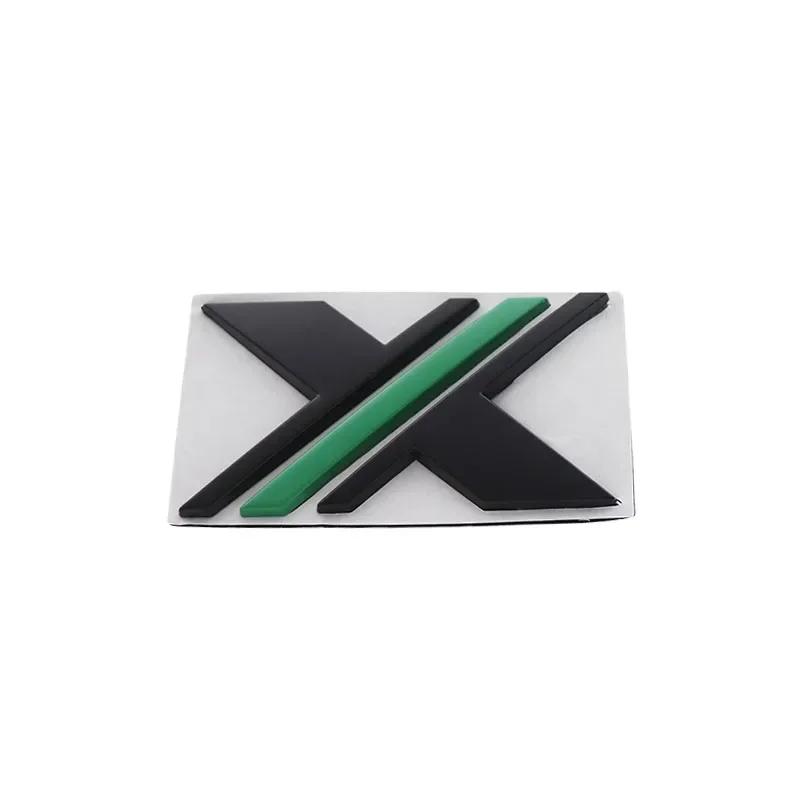 1Pc Car Styling X XPOWER Car Hood Fender Trunk Rear Bonnet Nameplate Decal Emblem Badge Sticker for 5 6 ZS EV GS 350 360 HS EZS