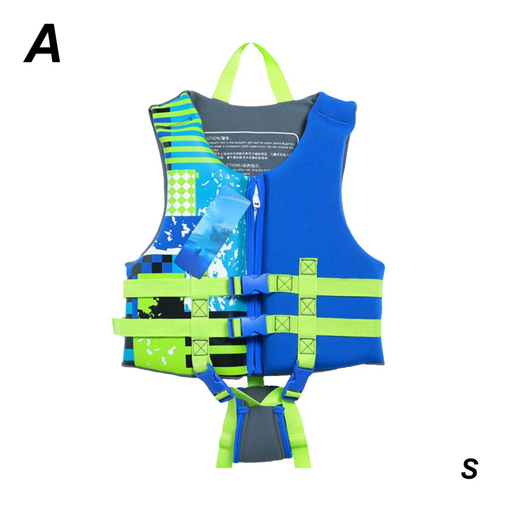 Kids Life Vest Premium Float Swim Vest for Children Swim Training Vest with Adjustable Size Safety Strap Learn to Swim Floatation
