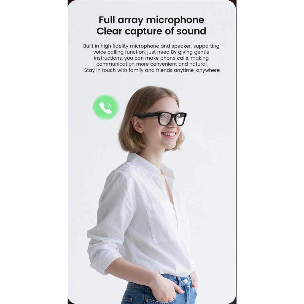 2026Smart Glasses 800W HD Photo Video AI Record Translation Touch Photochromic Lenses Bluetooth Call Music Multifunction Glasses