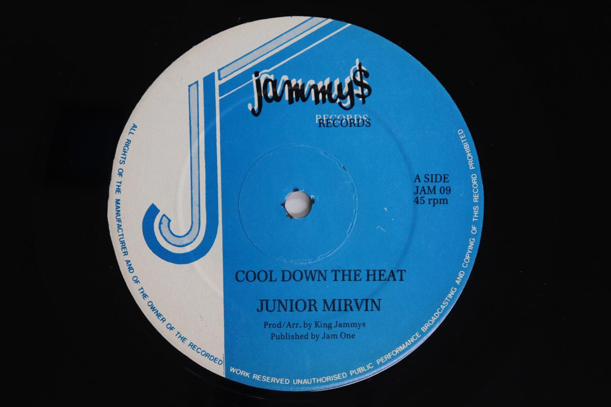 

12inch Record JUNIOR MURVIN WICKERMAN Cool Down The Heat Legal Gun JAM09 JAMMYS RECORDS UK Reggae Ska Dub Used