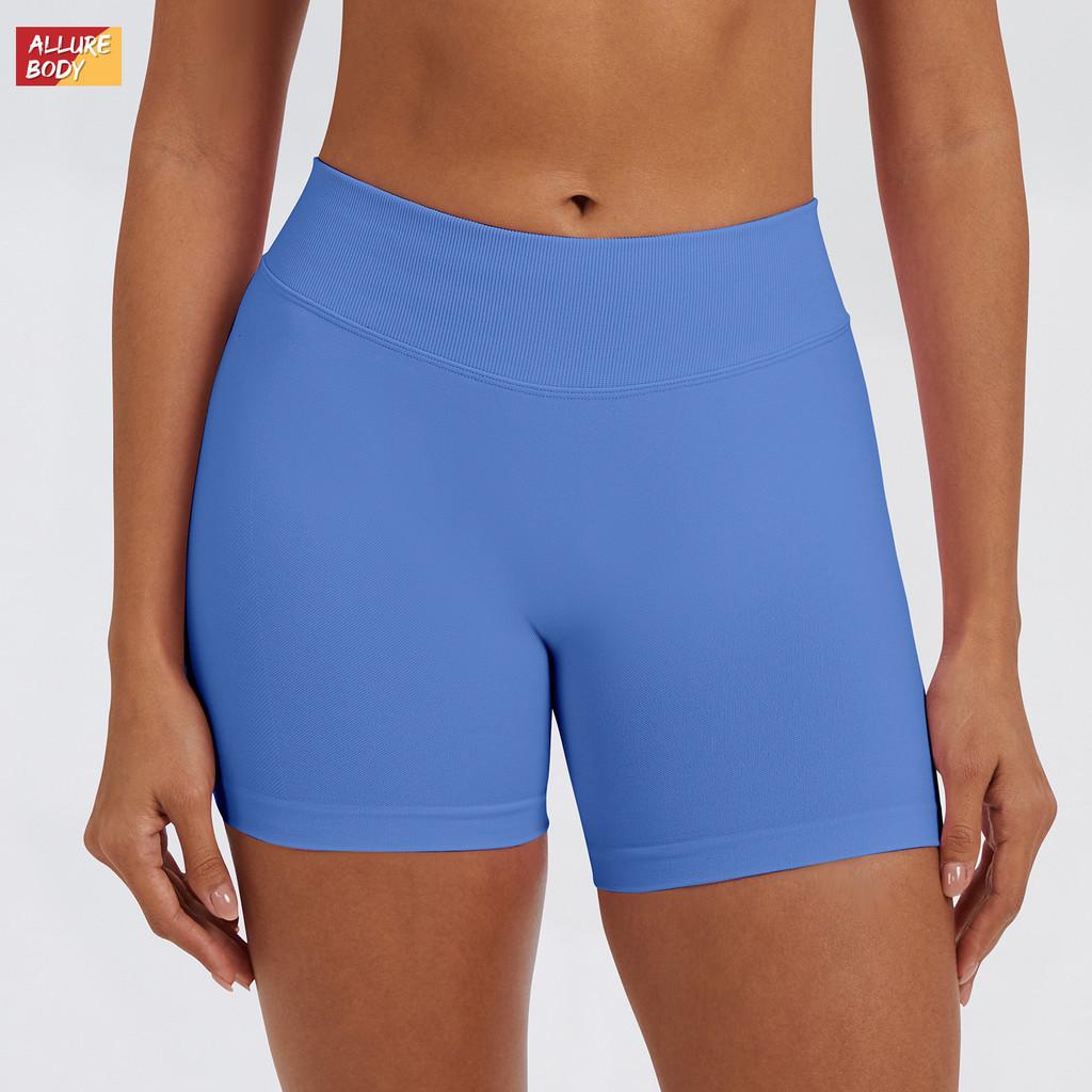 Pantaloncini Fitness Altamente Elastici Per Donna Con Tessuto Traspirante Perfetti Per Yoga E Corsa